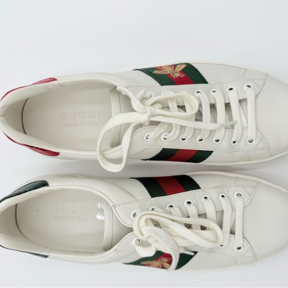 Gucci Men’s Ace Sneaker with Embroidery - Picture 2 of 11